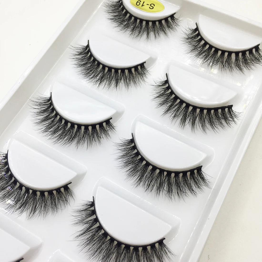 33 Style 10/50/100 Boxes 5 Pairs Natural 3D Mink False Eyelashes Makeup Fake Eye Lashes Faux Cils Make Up Beauty Tools Wholesale