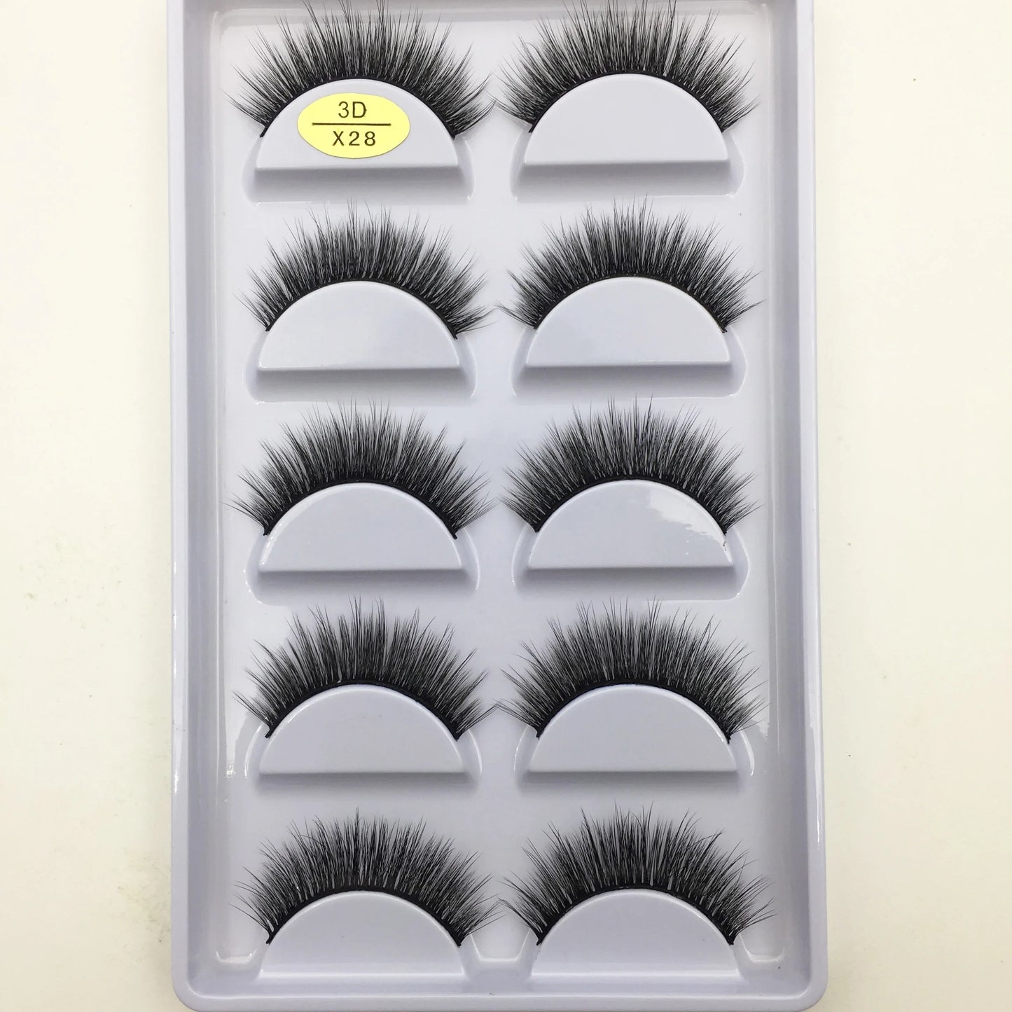 33 Style 10/50/100 Boxes 5 Pairs Natural 3D Mink False Eyelashes Makeup Fake Eye Lashes Faux Cils Make Up Beauty Tools Wholesale