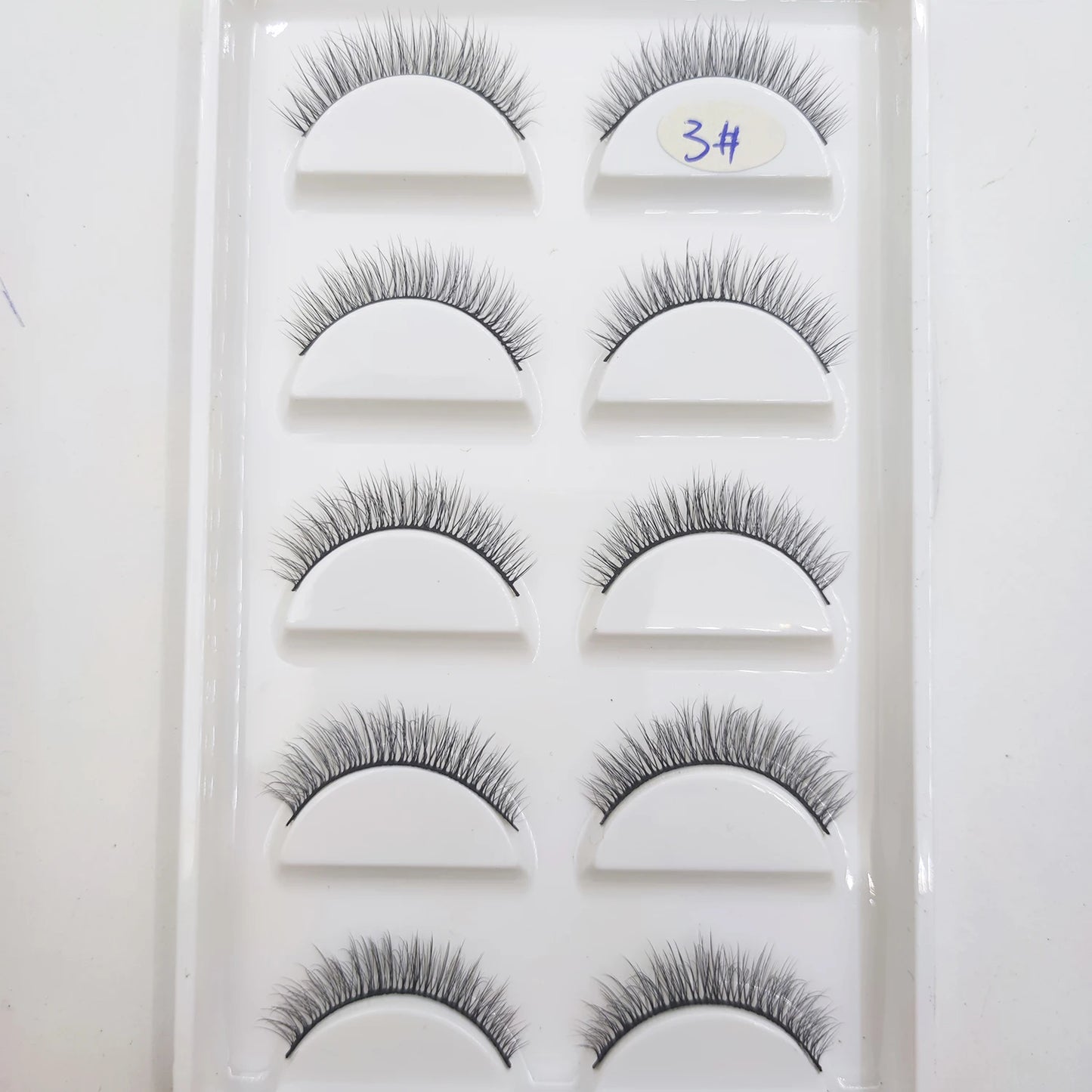 33 Style 10/50/100 Boxes 5 Pairs Natural 3D Mink False Eyelashes Makeup Fake Eye Lashes Faux Cils Make Up Beauty Tools Wholesale