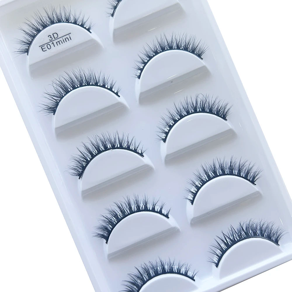 33 Style 10/50/100 Boxes 5 Pairs Natural 3D Mink False Eyelashes Makeup Fake Eye Lashes Faux Cils Make Up Beauty Tools Wholesale