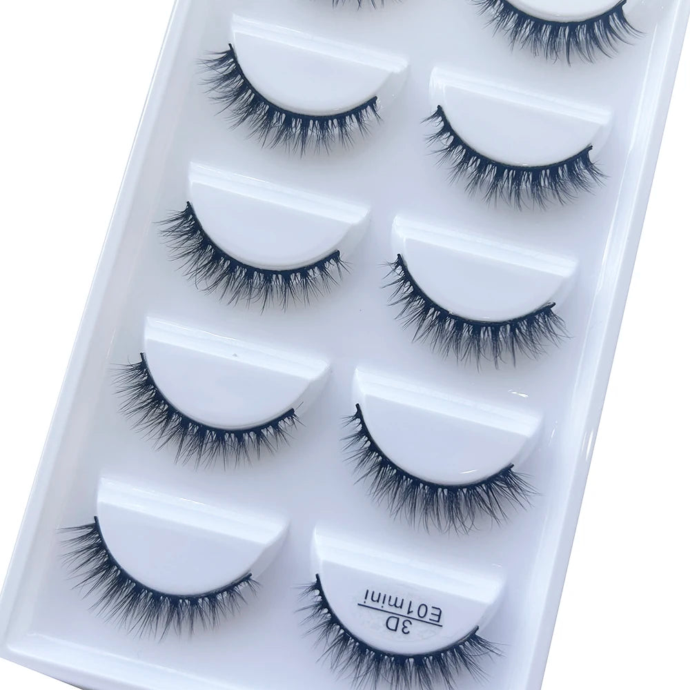 33 Style 10/50/100 Boxes 5 Pairs Natural 3D Mink False Eyelashes Makeup Fake Eye Lashes Faux Cils Make Up Beauty Tools Wholesale