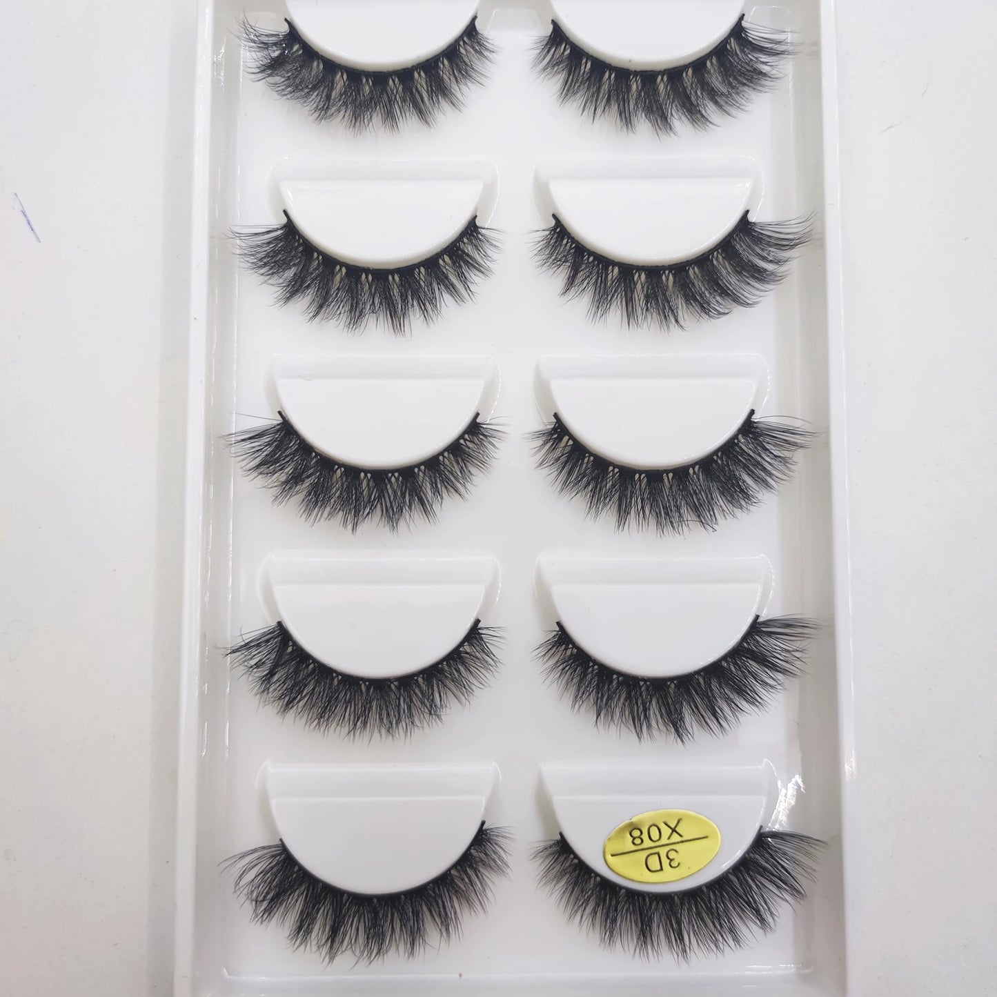 33 Style 10/50/100 Boxes 5 Pairs Natural 3D Mink False Eyelashes Makeup Fake Eye Lashes Faux Cils Make Up Beauty Tools Wholesale