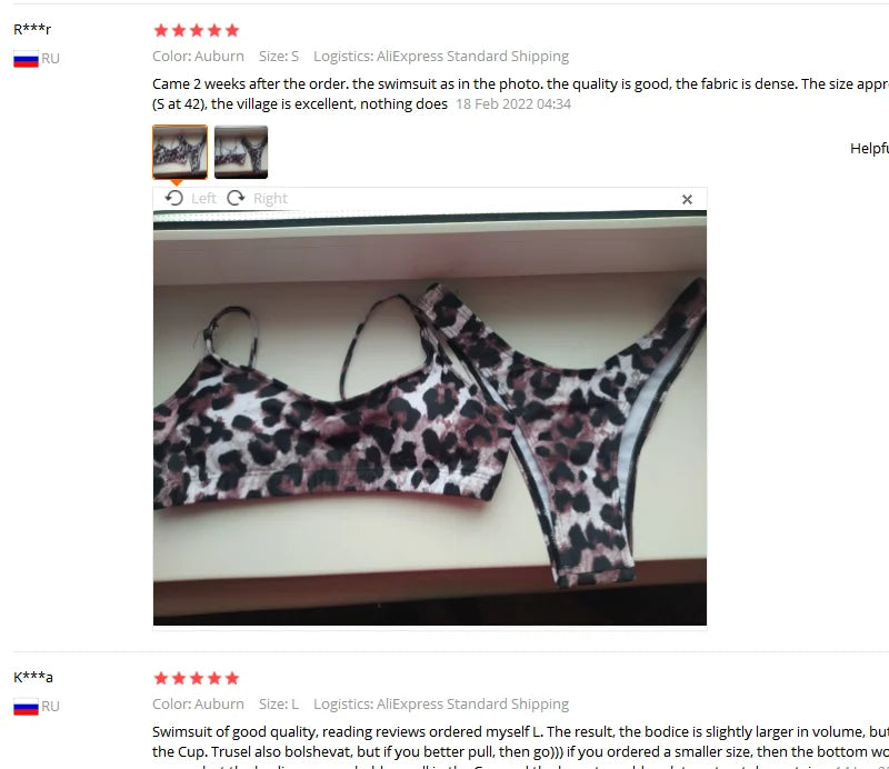 Bikini Women Swimwear Leopard Bikinis Sexy Biquini Swim Suit Push Up Swimsuit Female Beachwear Swimming Bikini Women