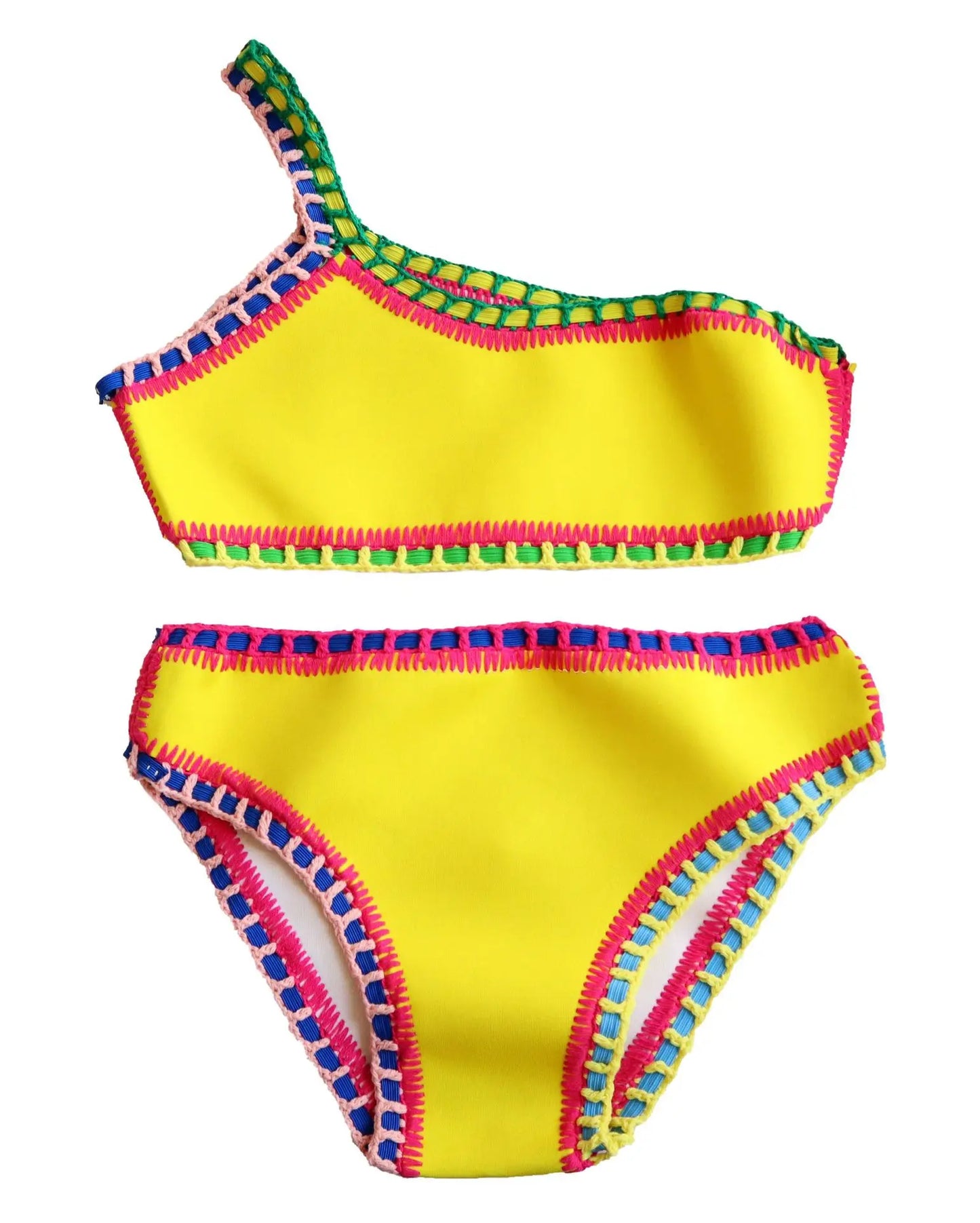 Micro Bikini 2021 Women Handmade Crochet Knit Swimwear Halter Patchwork Bathing Suit Swimsuit Biquini Thong Bikini traje de bano