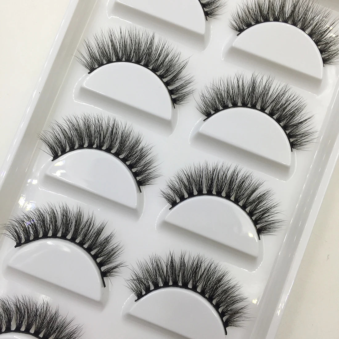 33 Style 10/50/100 Boxes 5 Pairs Natural 3D Mink False Eyelashes Makeup Fake Eye Lashes Faux Cils Make Up Beauty Tools Wholesale