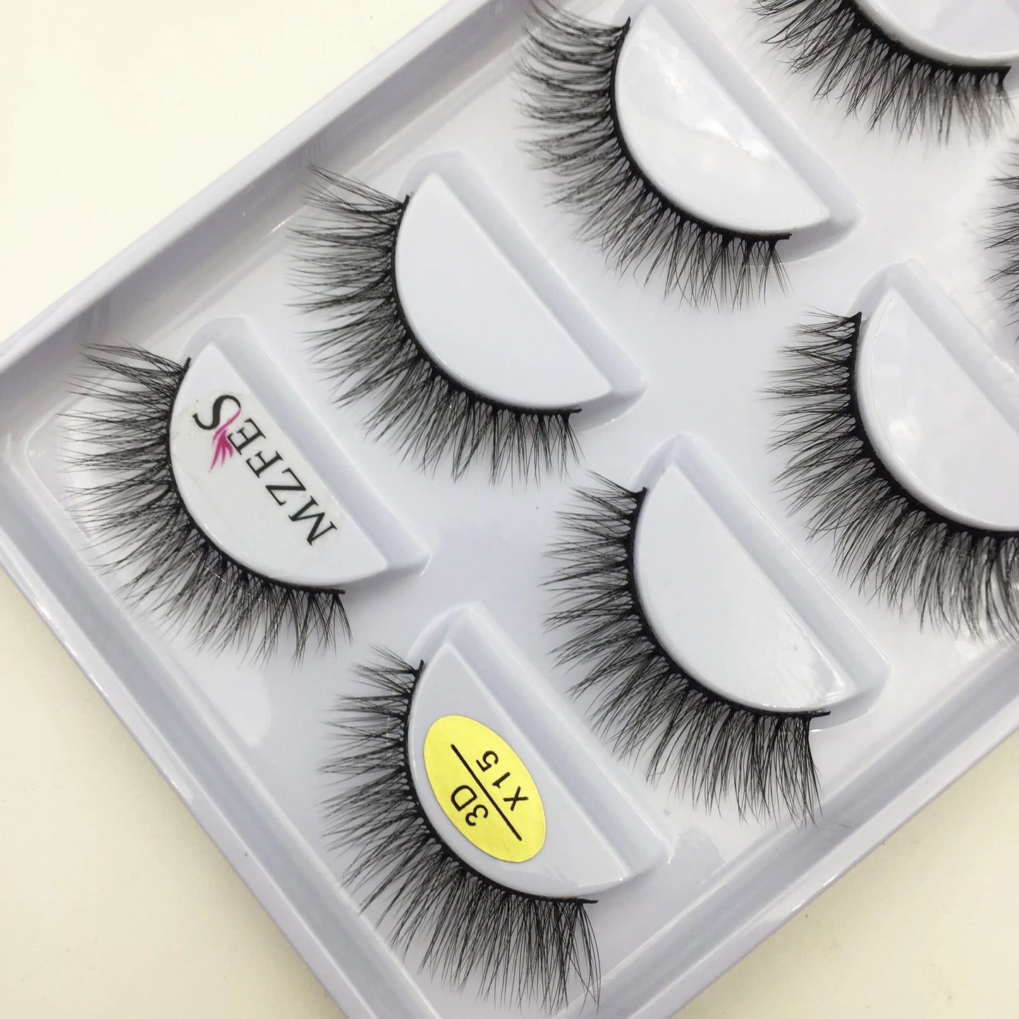 33 Style 10/50/100 Boxes 5 Pairs Natural 3D Mink False Eyelashes Makeup Fake Eye Lashes Faux Cils Make Up Beauty Tools Wholesale