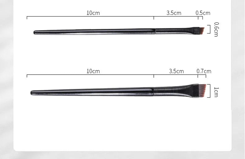 5/10/20/50 Pcs Brow Contour Makeup Brushes Eyebrow Eyeliner Brush Professional Super Thin Angled Liner Eye Brush Make Up Tools