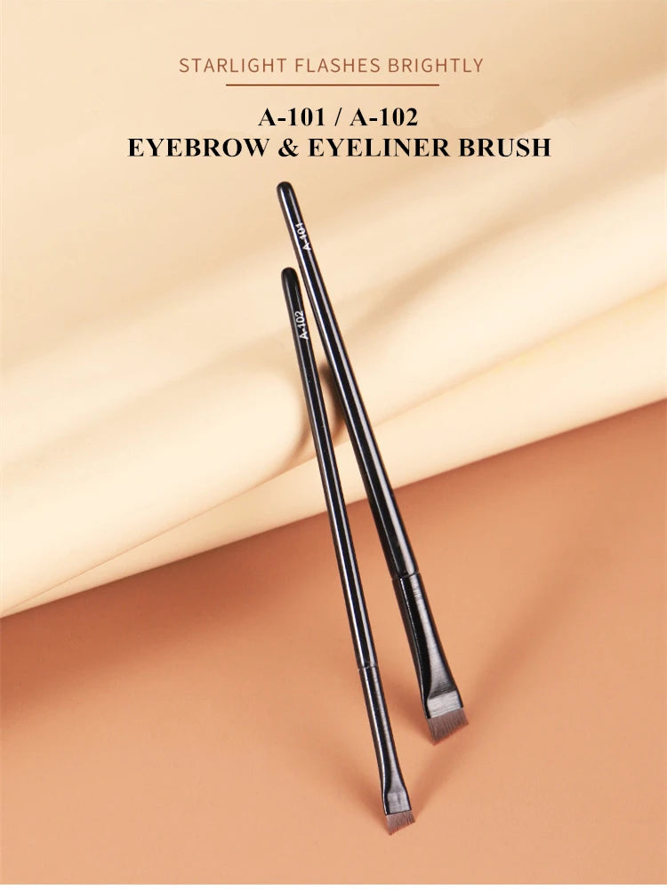 5/10/20/50 Pcs Brow Contour Makeup Brushes Eyebrow Eyeliner Brush Professional Super Thin Angled Liner Eye Brush Make Up Tools
