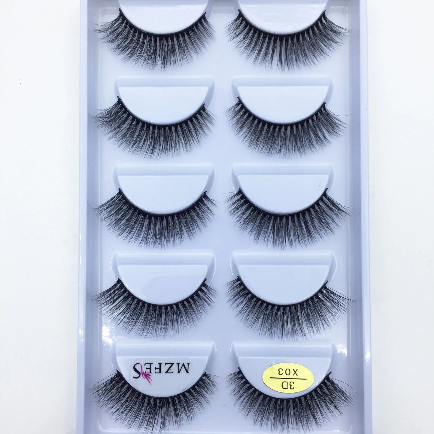 33 Style 10/50/100 Boxes 5 Pairs Natural 3D Mink False Eyelashes Makeup Fake Eye Lashes Faux Cils Make Up Beauty Tools Wholesale