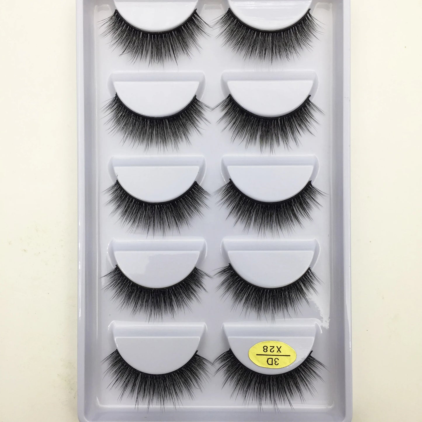 33 Style 10/50/100 Boxes 5 Pairs Natural 3D Mink False Eyelashes Makeup Fake Eye Lashes Faux Cils Make Up Beauty Tools Wholesale