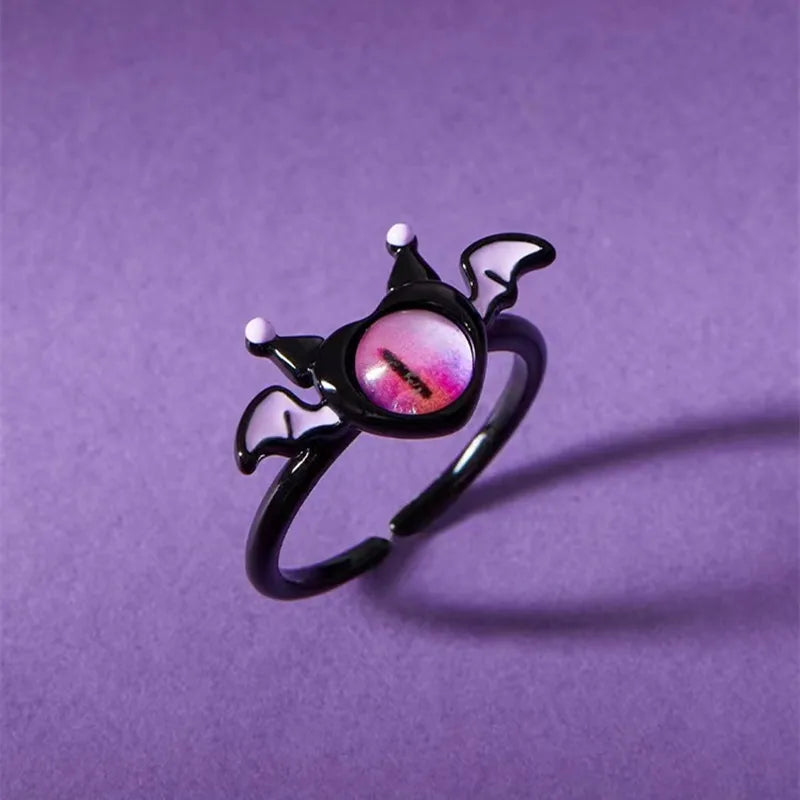 2023 Cosplay Anime Earring For Women Red Single Eye Monster Piercing Halloween Ear Stud Female Funny Goth Ear Accessories Gift