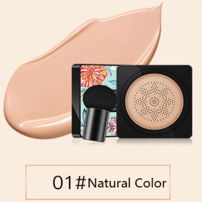 Mushroom Head Air Cushion Cc Cream Foundation Waterproof Facial Cosmetics Bright Make-up Women's Base Makeup Korean New