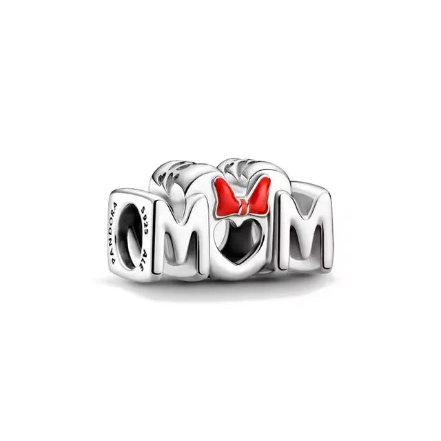 New 925 Sterling Silver Minnie Stitch Poker Vinnie Diy Bead Fit Original Charms Bracelets Jewerly Pandora Accessories Pendant