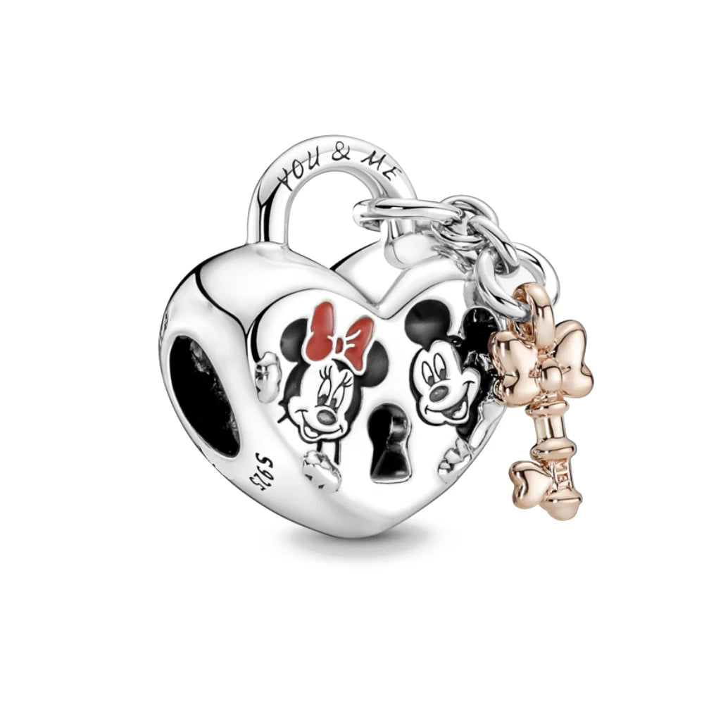 New 925 Sterling Silver Minnie Stitch Poker Vinnie Diy Bead Fit Original Charms Bracelets Jewerly Pandora Accessories Pendant