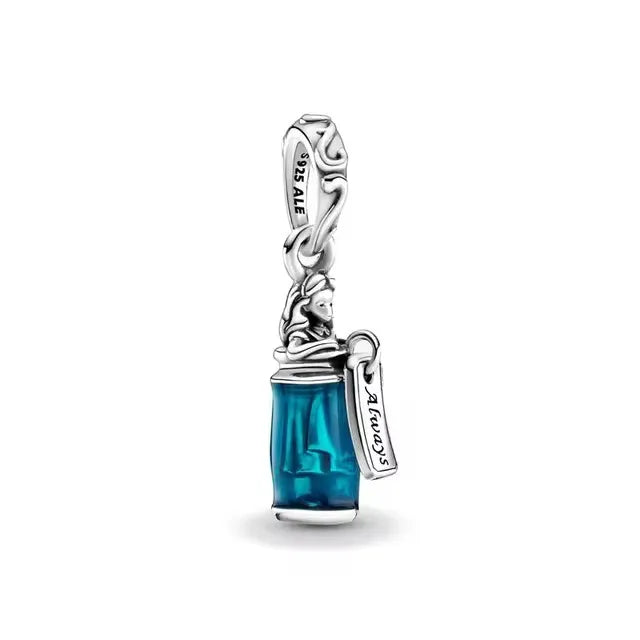 New 925 Sterling Silver Minnie Stitch Poker Vinnie Diy Bead Fit Original Charms Bracelets Jewerly Pandora Accessories Pendant