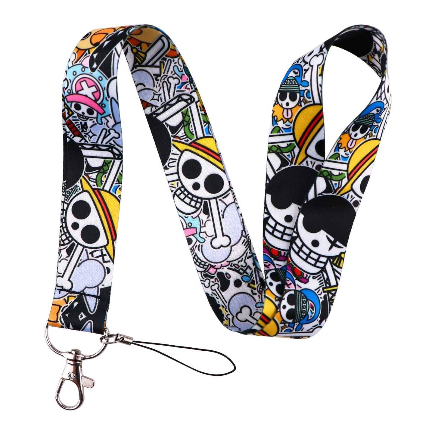 Hollow Knight Animated Lanyards Cartoon Badge Holder ID Credit Card Pass Hang Rope Keychain For Keys Anime Accessories Gifts