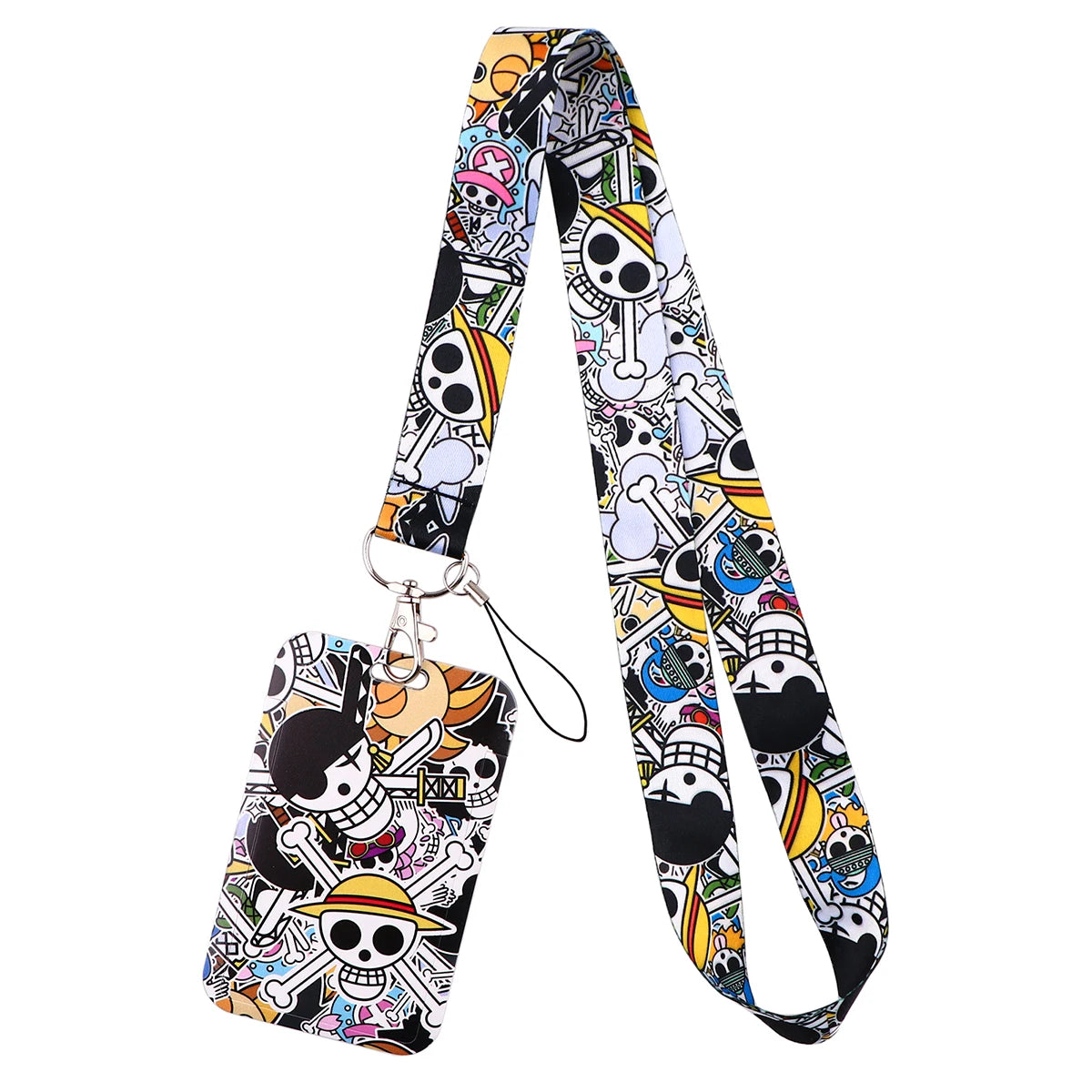 Hollow Knight Animated Lanyards Cartoon Badge Holder ID Credit Card Pass Hang Rope Keychain For Keys Anime Accessories Gifts