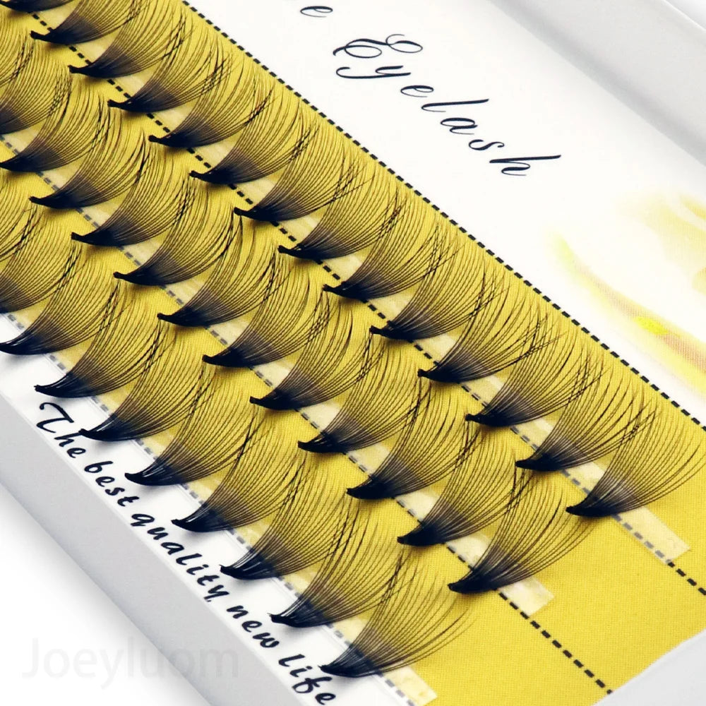 60 pcs/lot 20D handmade natural eyelash extension individual lashes nakeds make up eyelash 0.07 C curl individual lashes makeup