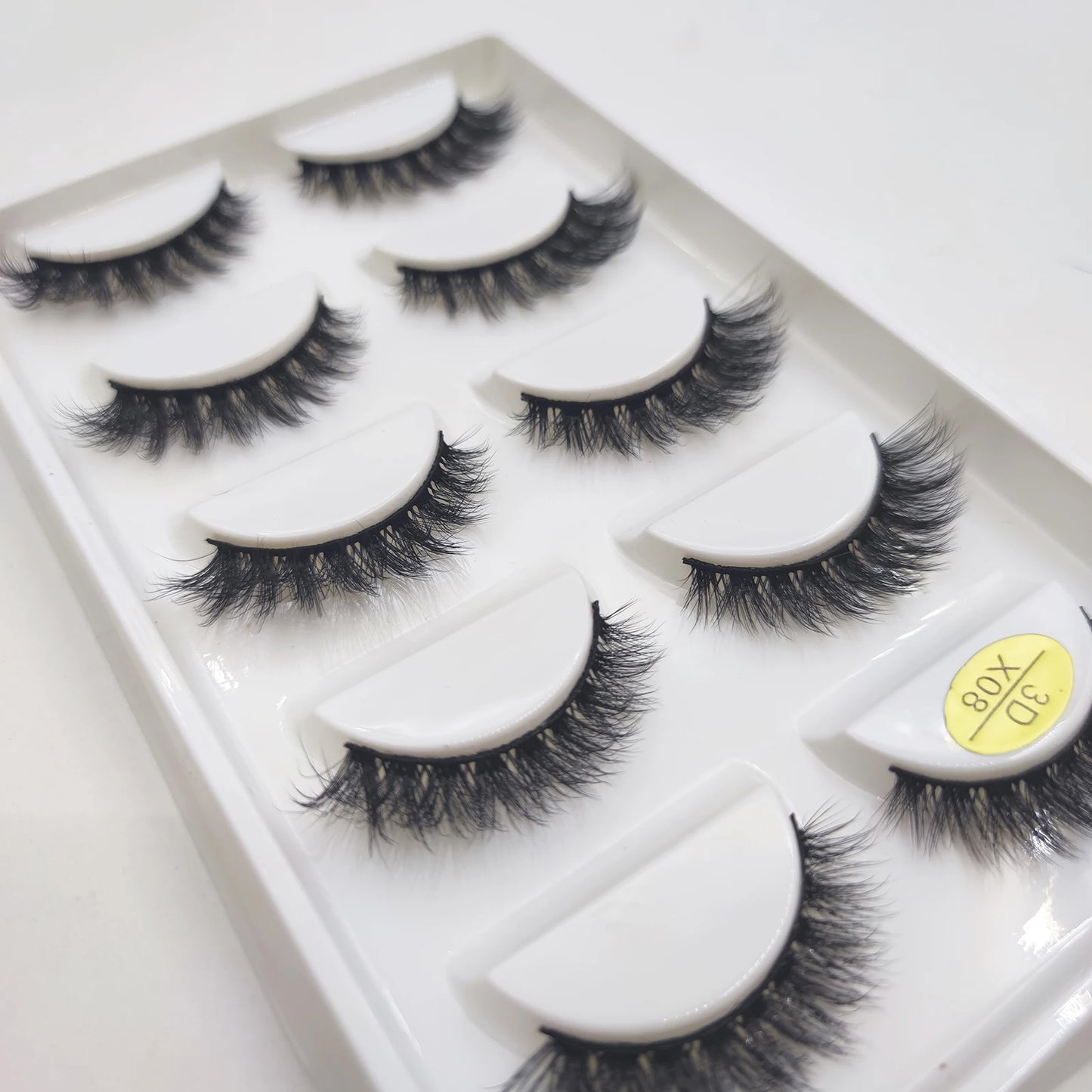 33 Style 10/50/100 Boxes 5 Pairs Natural 3D Mink False Eyelashes Makeup Fake Eye Lashes Faux Cils Make Up Beauty Tools Wholesale