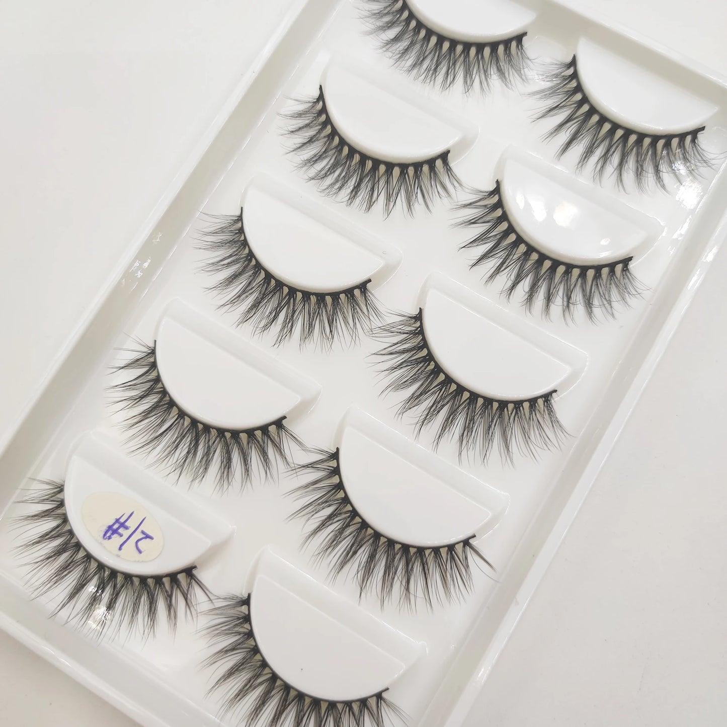 33 Style 10/50/100 Boxes 5 Pairs Natural 3D Mink False Eyelashes Makeup Fake Eye Lashes Faux Cils Make Up Beauty Tools Wholesale