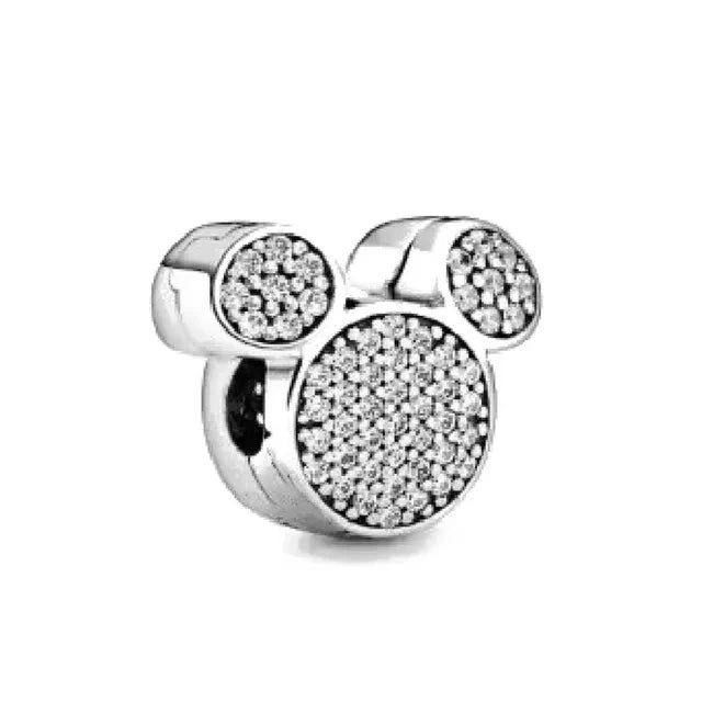 New 925 Sterling Silver Minnie Stitch Poker Vinnie Diy Bead Fit Original Charms Bracelets Jewerly Pandora Accessories Pendant