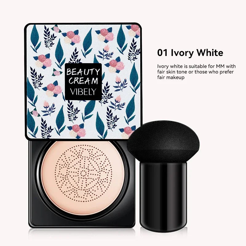 Mushroom Head Air Cushion Cc Cream Foundation Waterproof Facial Cosmetics Bright Make-up Women's Base Makeup Korean New