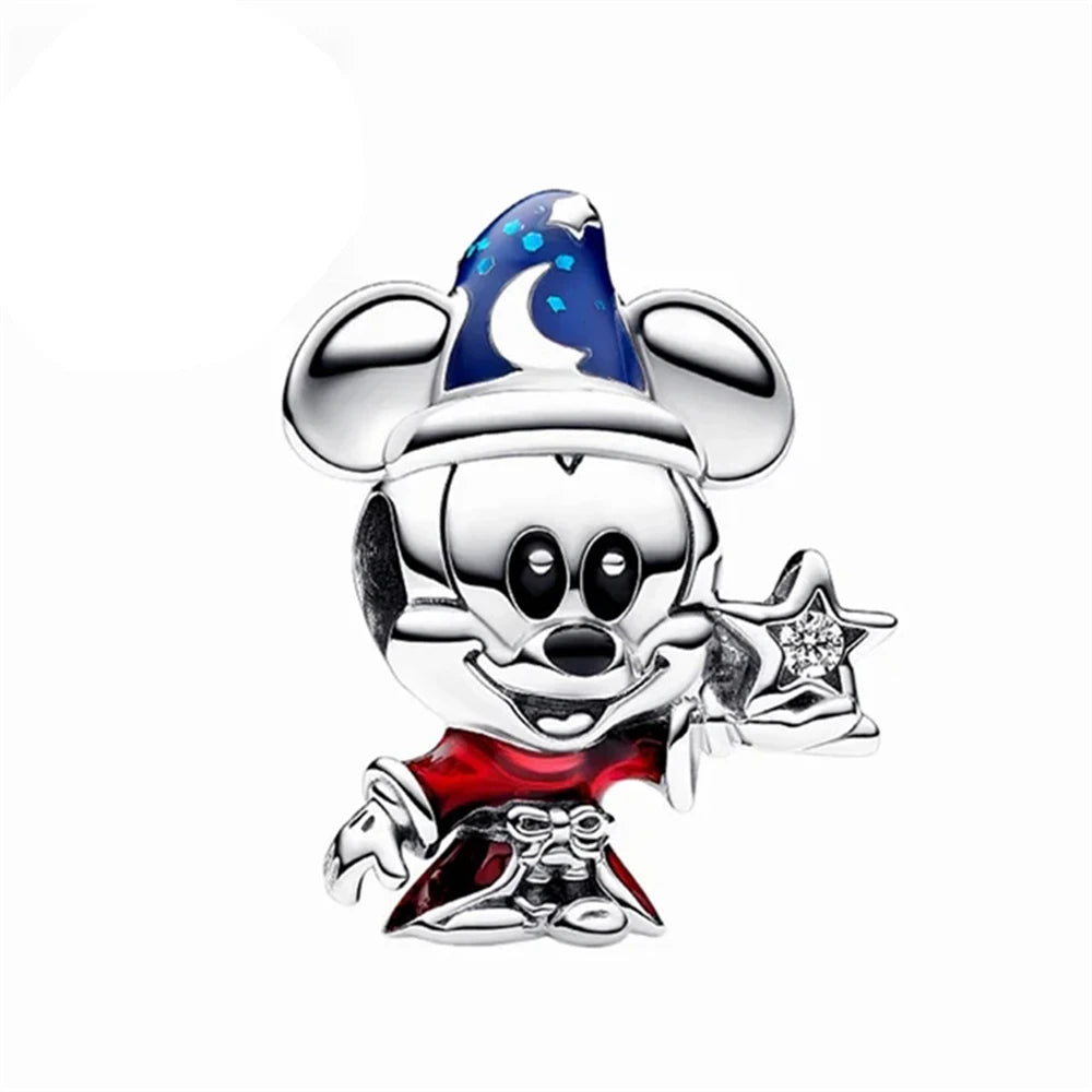 New 925 Sterling Silver Minnie Stitch Poker Vinnie Diy Bead Fit Original Charms Bracelets Jewerly Pandora Accessories Pendant