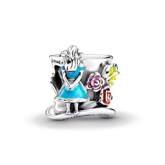 New 925 Sterling Silver Minnie Stitch Poker Vinnie Diy Bead Fit Original Charms Bracelets Jewerly Pandora Accessories Pendant