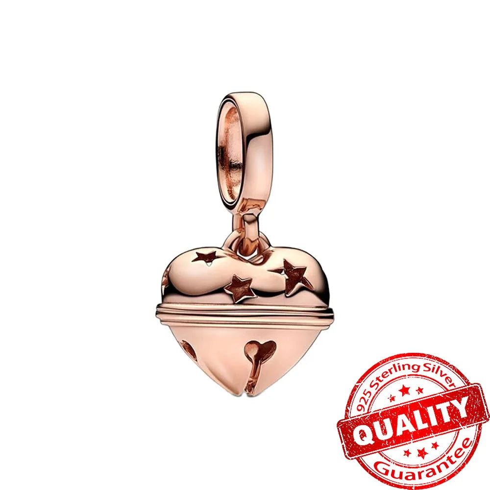 New Arrival 925 Sterling Silver Love You Mom Entwined Infinite Hearts Charm Fit Original Bracelet for Women Necklace DIY Jewelry