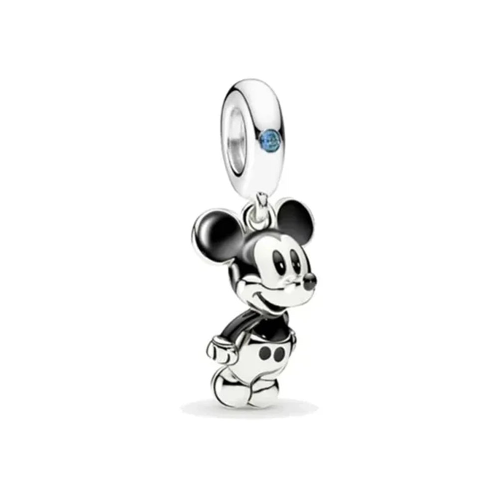 New 925 Sterling Silver Minnie Stitch Poker Vinnie Diy Bead Fit Original Charms Bracelets Jewerly Pandora Accessories Pendant