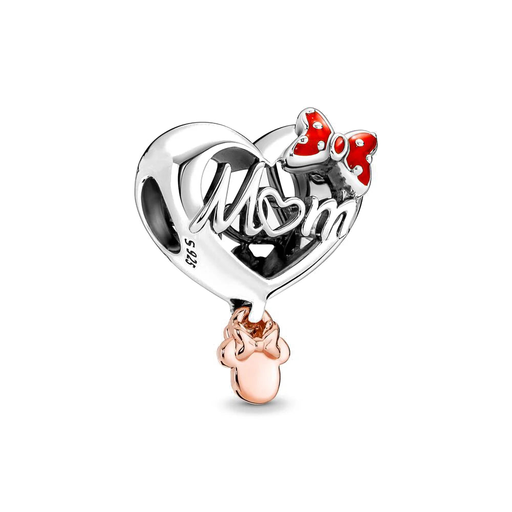 New 925 Sterling Silver Minnie Stitch Poker Vinnie Diy Bead Fit Original Charms Bracelets Jewerly Pandora Accessories Pendant