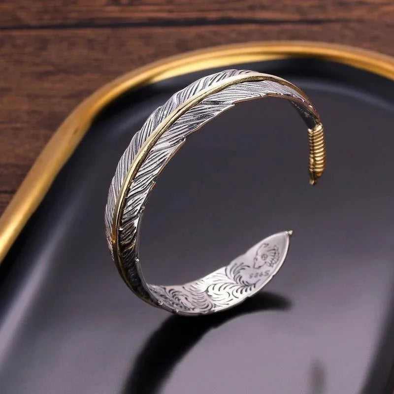 Fashion Vintage Mobius Bracelet For Men Women Stainless Steel Viking Rune Twist Cuff Bangles Jewelry Gifts Wholesale Adjustable