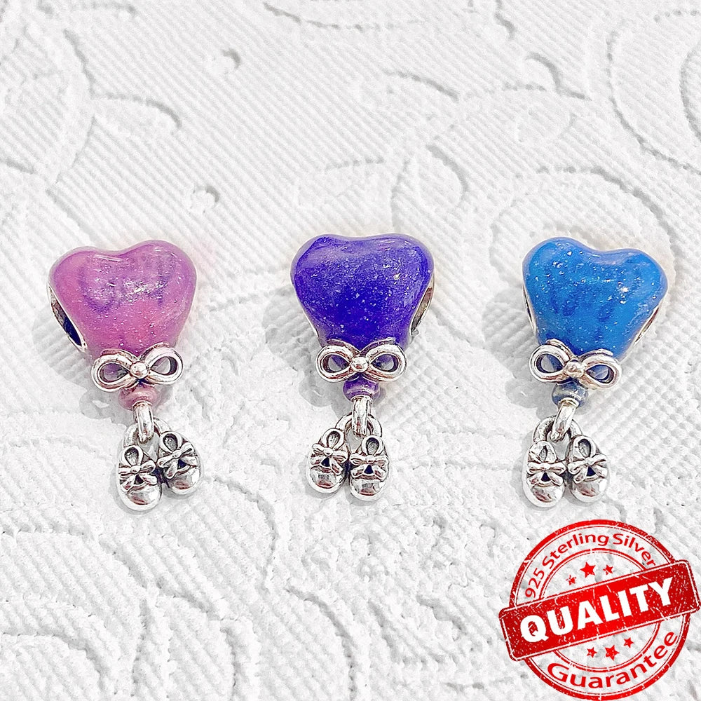New Arrival 925 Sterling Silver Love You Mom Entwined Infinite Hearts Charm Fit Original Bracelet for Women Necklace DIY Jewelry