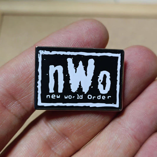 NWo New World Order Professional Wrestling Enamel Pin Anime Figures Brooches Bag Lapel Pin Badges on Backpack Decorative Jewelry