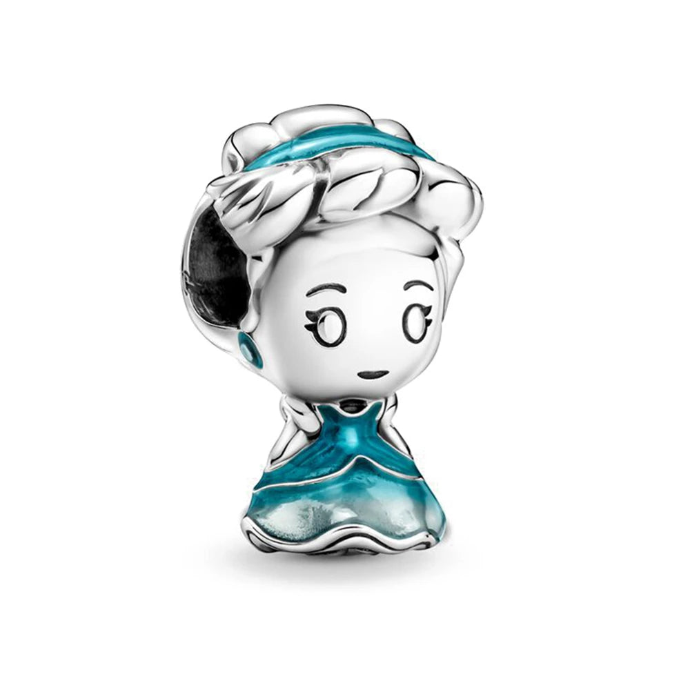 New 925 Sterling Silver Minnie Stitch Poker Vinnie Diy Bead Fit Original Charms Bracelets Jewerly Pandora Accessories Pendant