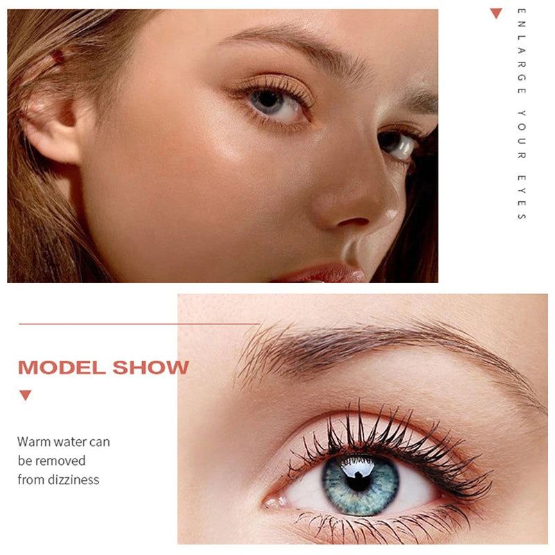 Lengthening Mascara Waterproof Long Lasting Silky Eyelashes Make Up Sweat-resistant Non-smudging Easy To Remove Eye Cosmetic