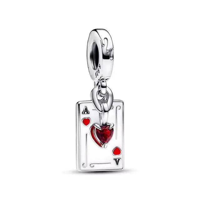 New 925 Sterling Silver Minnie Stitch Poker Vinnie Diy Bead Fit Original Charms Bracelets Jewerly Pandora Accessories Pendant
