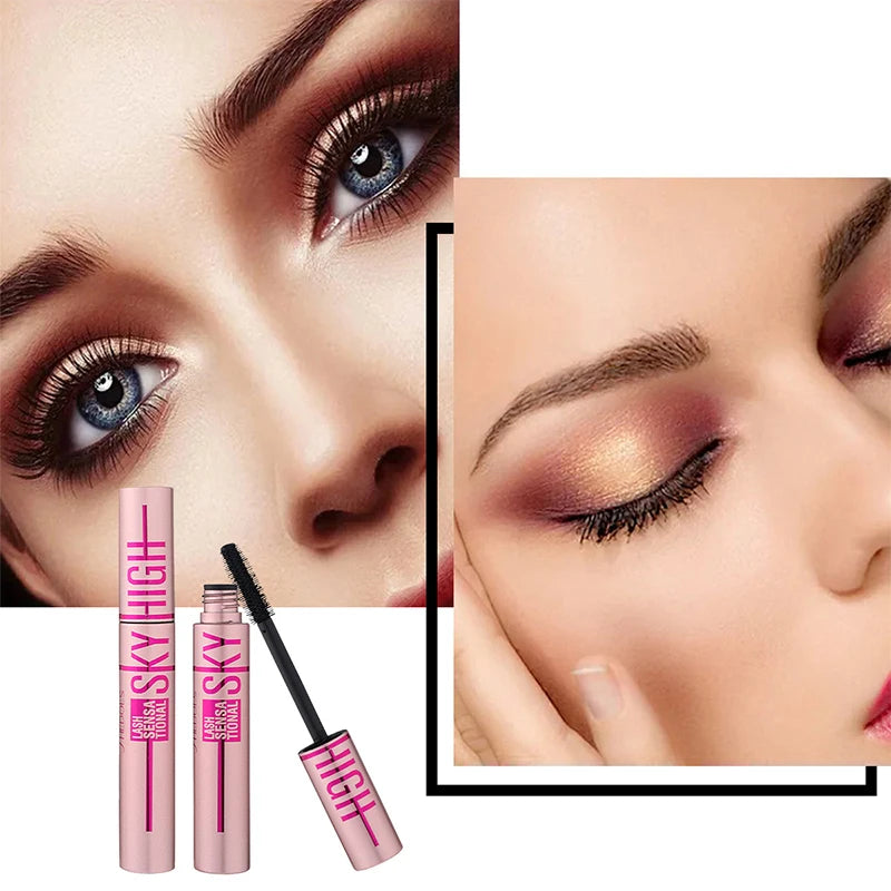 Lengthening Mascara Waterproof Long Lasting Silky Eyelashes Make Up Sweat-resistant Non-smudging Easy To Remove Eye Cosmetic