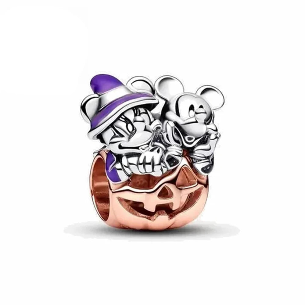 New 925 Sterling Silver Minnie Stitch Poker Vinnie Diy Bead Fit Original Charms Bracelets Jewerly Pandora Accessories Pendant