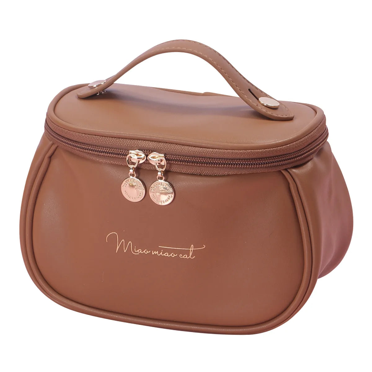 Cute PU Makeup Bag For Women Toiletries Organizer Waterproof Travel Make Up  Pouch Female Large Capacity Portable Cosmetic Case