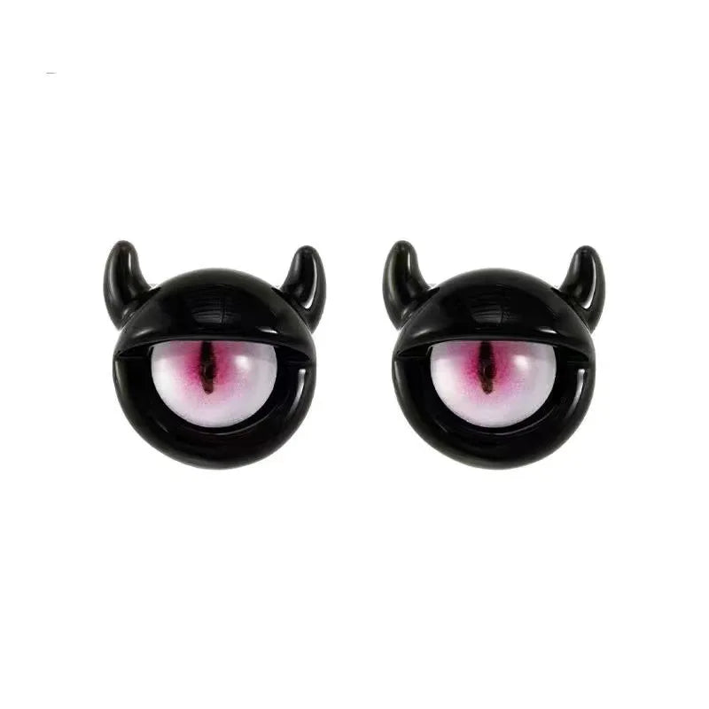 2023 Cosplay Anime Earring For Women Red Single Eye Monster Piercing Halloween Ear Stud Female Funny Goth Ear Accessories Gift