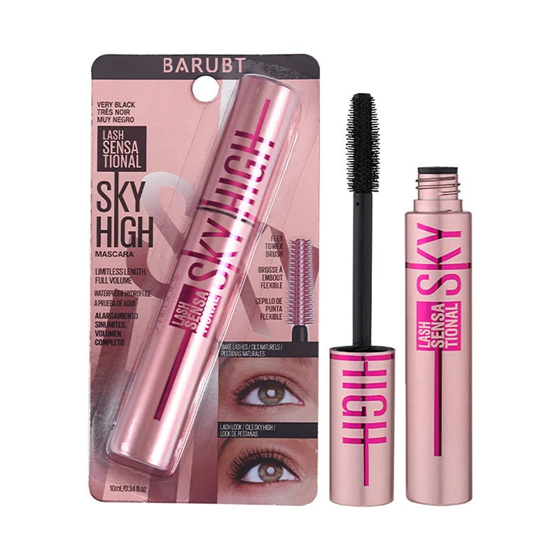 Lengthening Mascara Waterproof Long Lasting Silky Eyelashes Make Up Sweat-resistant Non-smudging Easy To Remove Eye Cosmetic
