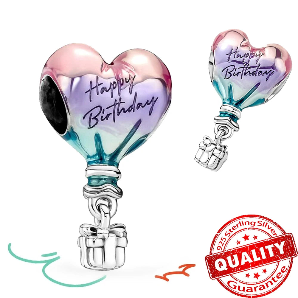 New Arrival 925 Sterling Silver Love You Mom Entwined Infinite Hearts Charm Fit Original Bracelet for Women Necklace DIY Jewelry