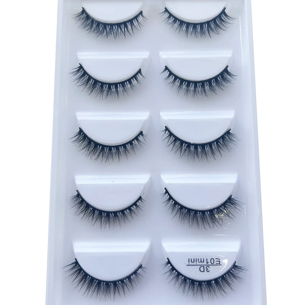 33 Style 10/50/100 Boxes 5 Pairs Natural 3D Mink False Eyelashes Makeup Fake Eye Lashes Faux Cils Make Up Beauty Tools Wholesale