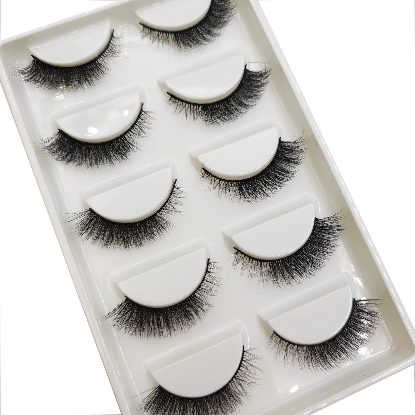 33 Style 10/50/100 Boxes 5 Pairs Natural 3D Mink False Eyelashes Makeup Fake Eye Lashes Faux Cils Make Up Beauty Tools Wholesale