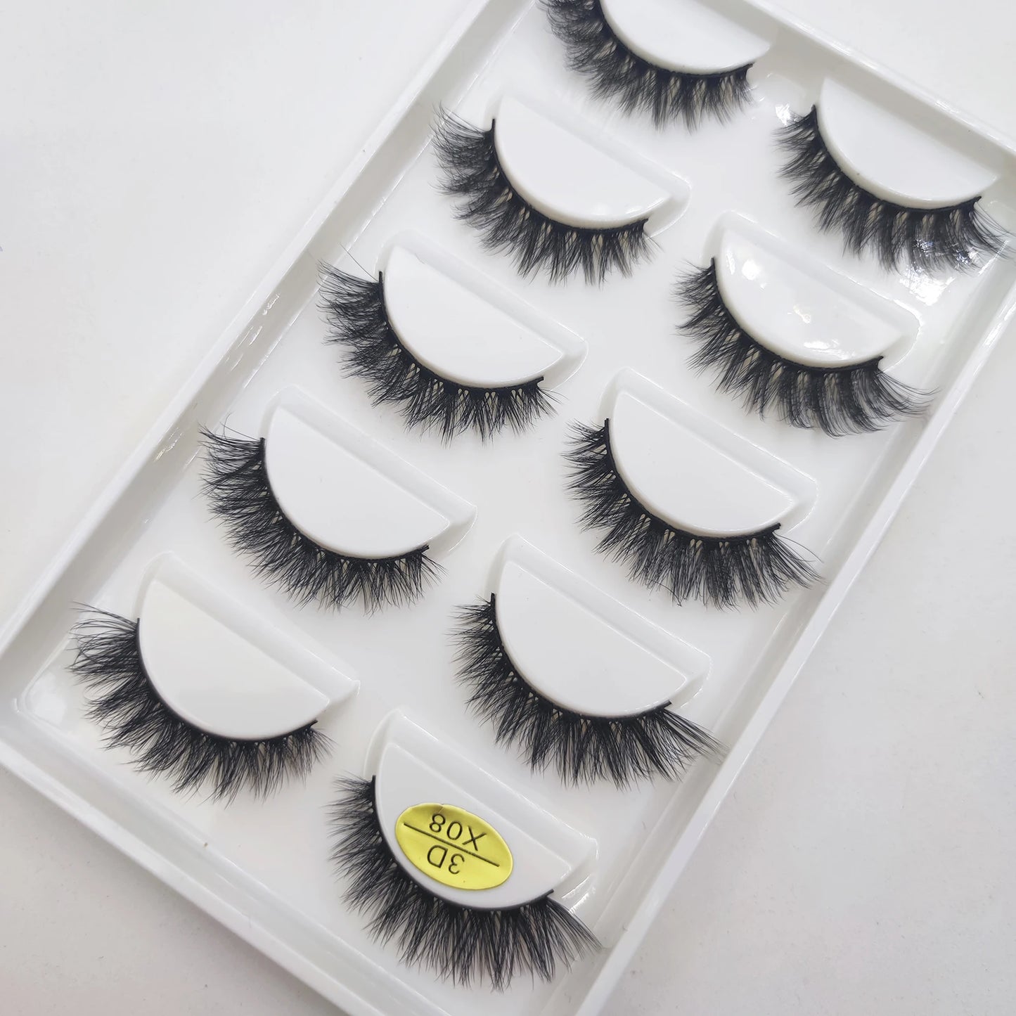 33 Style 10/50/100 Boxes 5 Pairs Natural 3D Mink False Eyelashes Makeup Fake Eye Lashes Faux Cils Make Up Beauty Tools Wholesale