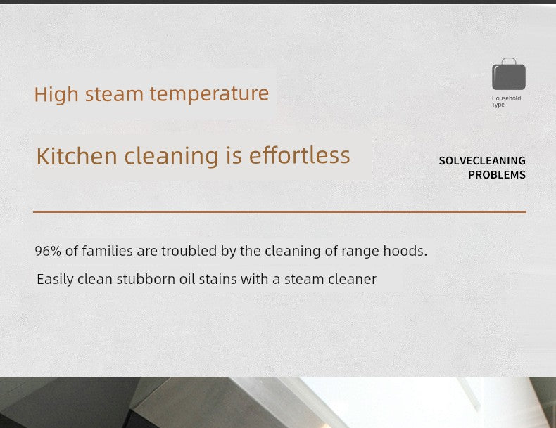 Kitchen High Temperature Oil Stain For Home Disinfection Steam Cleaner