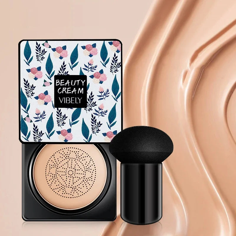 Mushroom Head Air Cushion Cc Cream Foundation Waterproof Facial Cosmetics Bright Make-up Women's Base Makeup Korean New