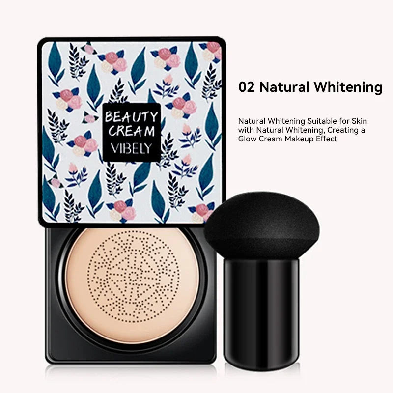 Mushroom Head Air Cushion Cc Cream Foundation Waterproof Facial Cosmetics Bright Make-up Women's Base Makeup Korean New
