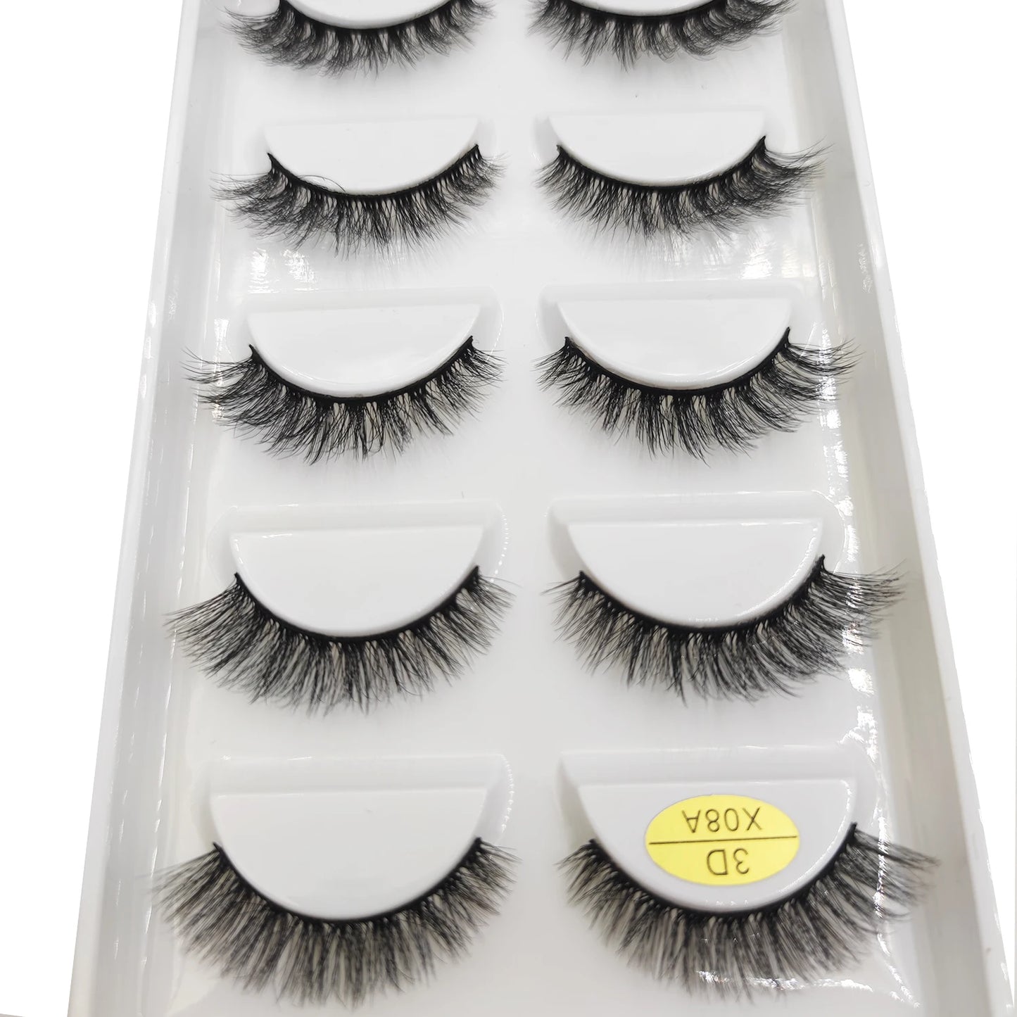 33 Style 10/50/100 Boxes 5 Pairs Natural 3D Mink False Eyelashes Makeup Fake Eye Lashes Faux Cils Make Up Beauty Tools Wholesale